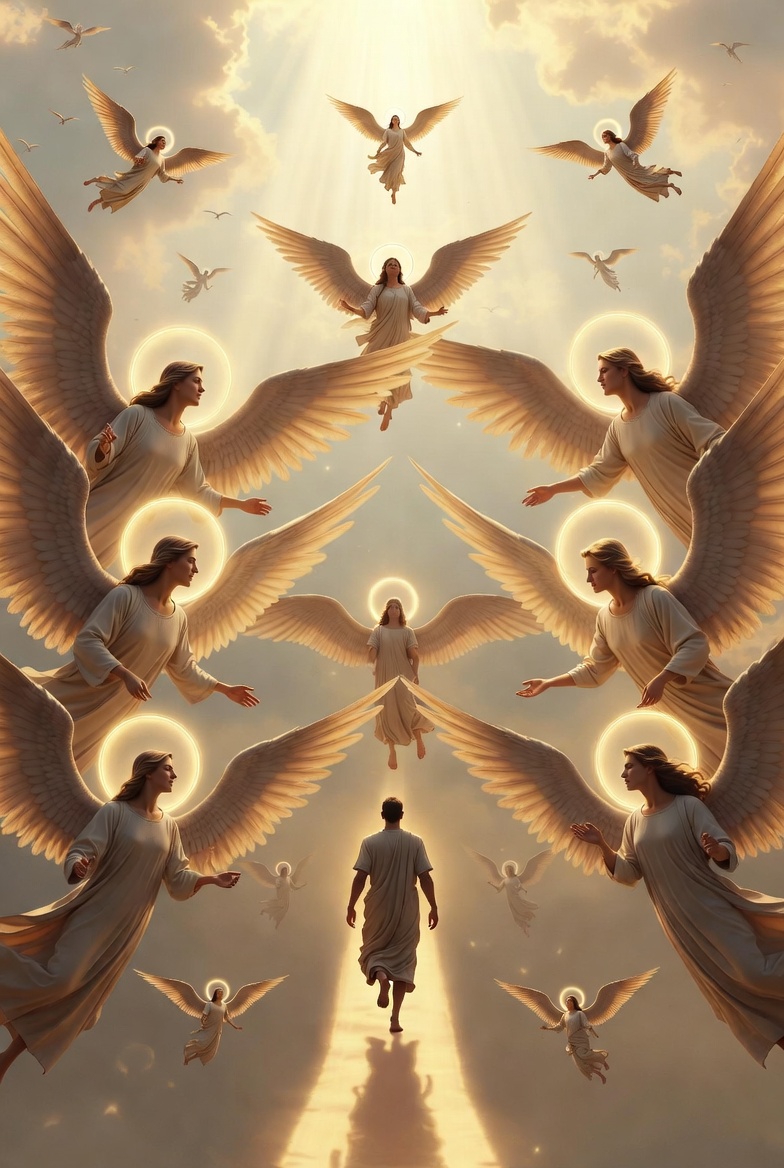 aniołom dał rozkaz by cię strzegli na wszystkich drogach